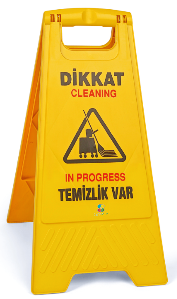TEMİZLİK VAR LEVHASI PLASTİK