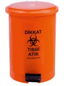 PEDALLI TIBBİ ATIK KOVASI 12-25-50 LT