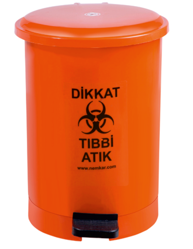 PEDALLI TIBBİ ATIK KOVASI 12-25-50 LT